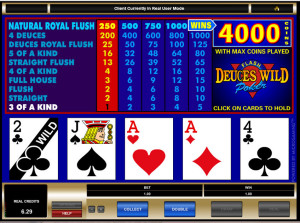 play deuces wild online poker free