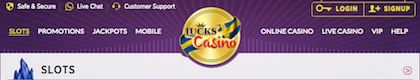 Lucks Mobile Casino Free Bonus