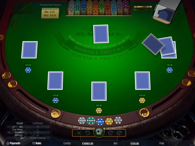 Free Online Blackjack Casino